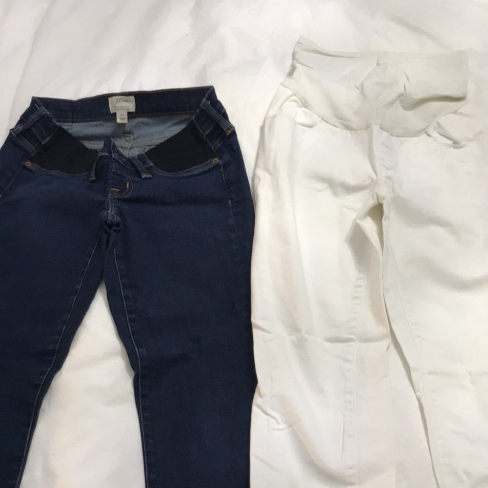 Maternity jeans size 27/4, 2 pairs